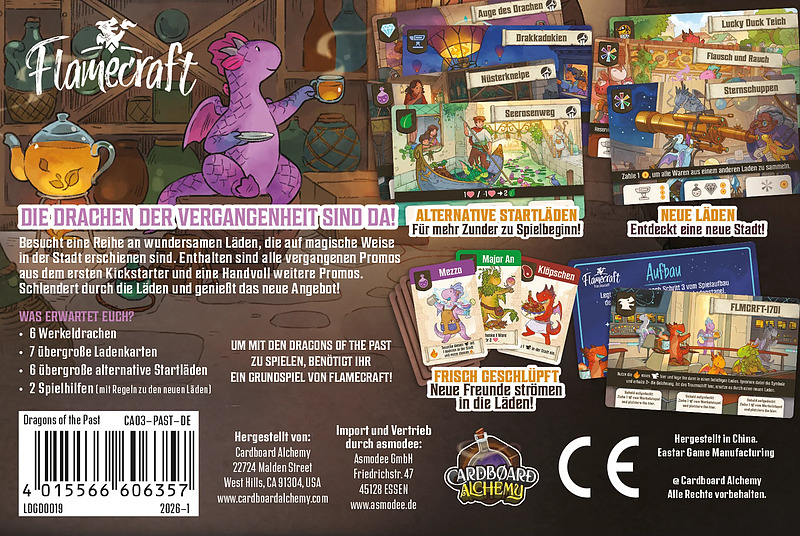 Flamecraft: Dragons of the Past Rueckseite
