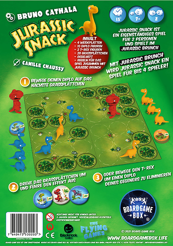 Jurassic Snack Rueckseite