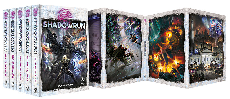 Shadowrun 6. Edition Grundregelwerk Spielbundle Cover