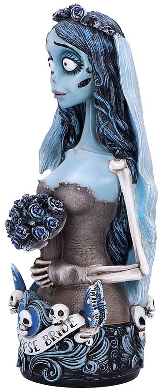 Corpse Bride Büste Emily Rueckseite