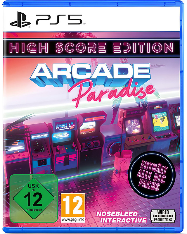 Arcade Paradise High Score Edition (PEGI) Cover