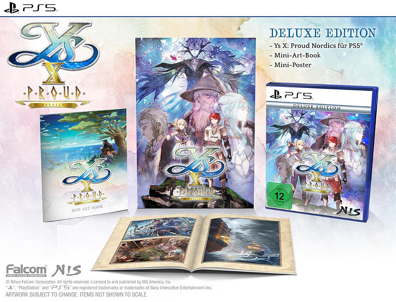 Ys X: Proud Nordics Deluxe Edition Rueckseite