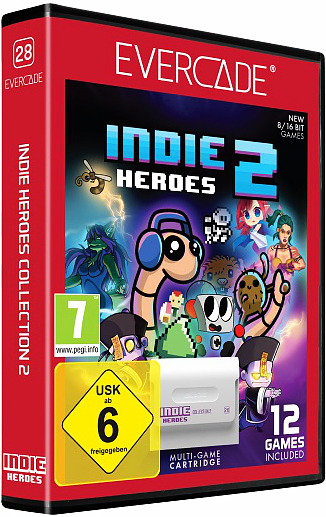 Blaze Evercade Indie Heroes Cartridge 2 Cover
