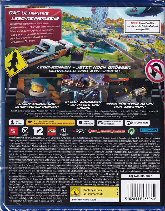 Lego 2K Drive Rueckseite