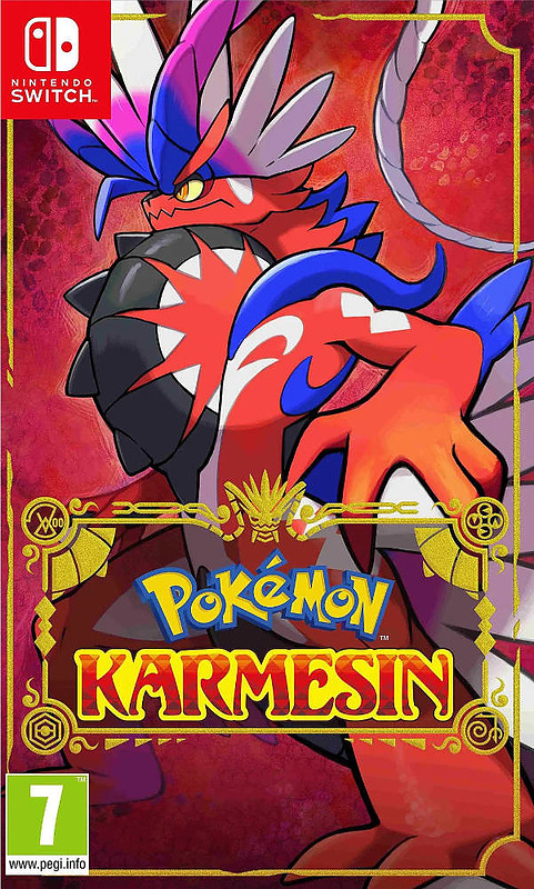 Pokémon Karmesin (AT-PEGI) Cover