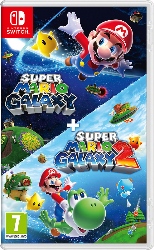 Super Mario Galaxy 1+2 Cover