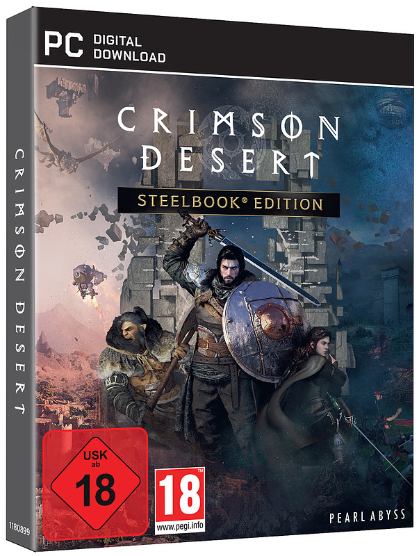 Crimson Desert Steelbook Edition (CiB) Cover