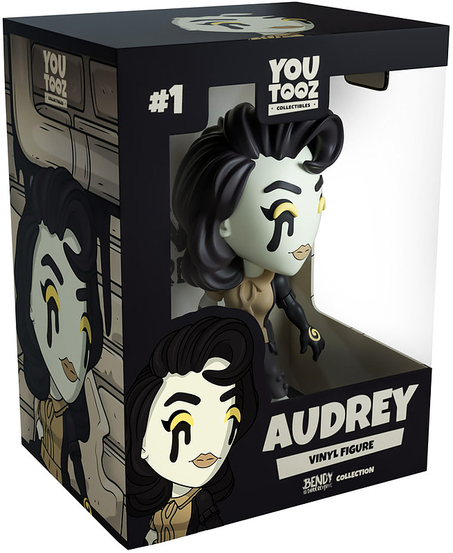 Bendy and The Dark Revival Vinyl Figur Audrey Rueckseite