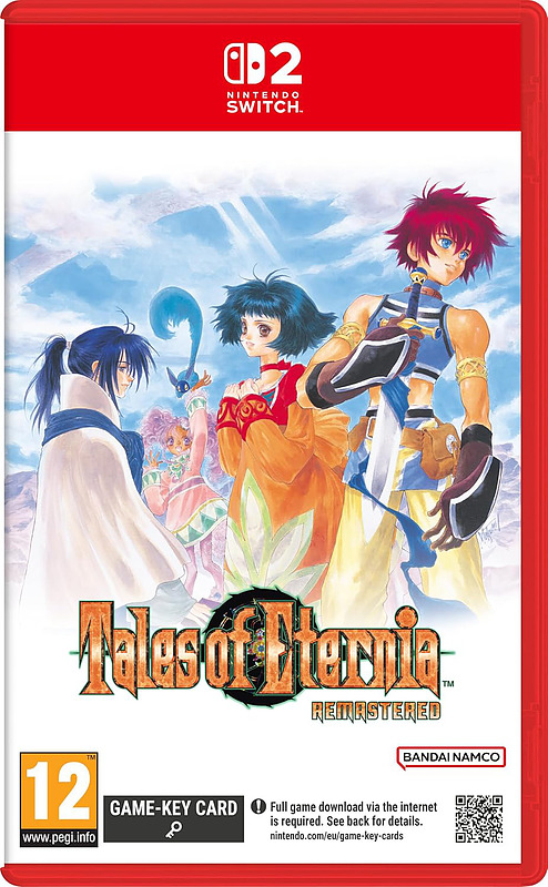 Tales of Eternia Remastered (PEGI) Cover