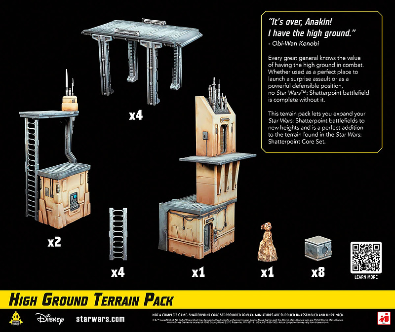 Star Wars: Shatterpoint - High Ground Rueckseite