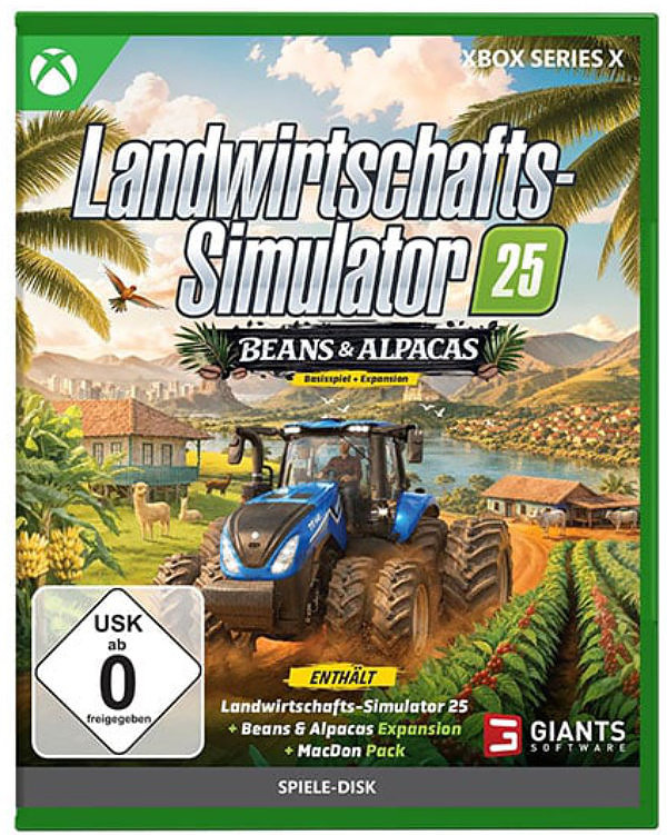 Landwirtschafts Simulator 25 Beans & Alpacas Edition Cover