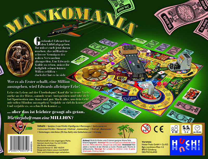 Mankomania Rueckseite