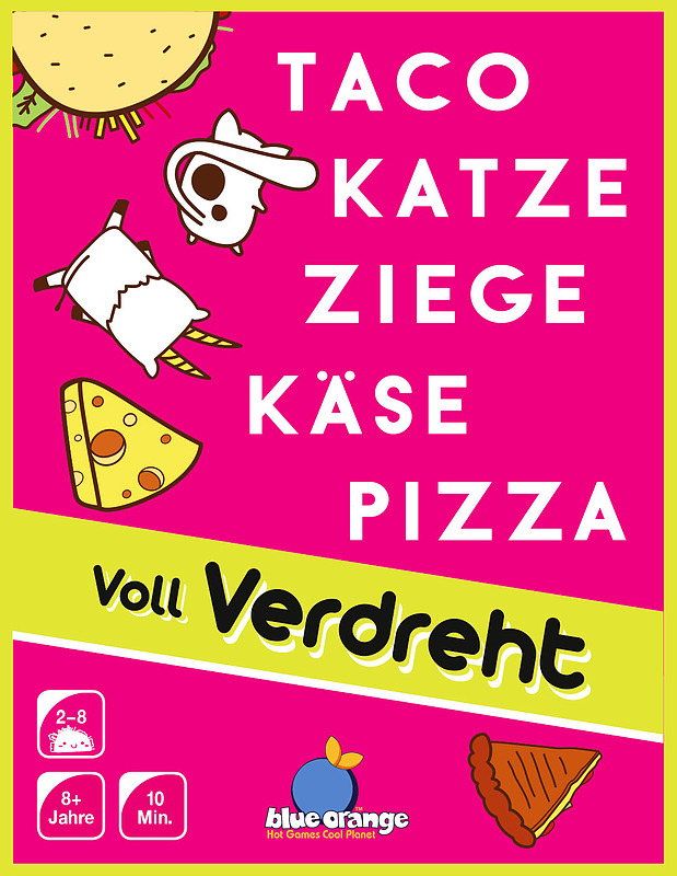 Taco Katze Ziege Käse Pizza: Voll Verdreht Cover