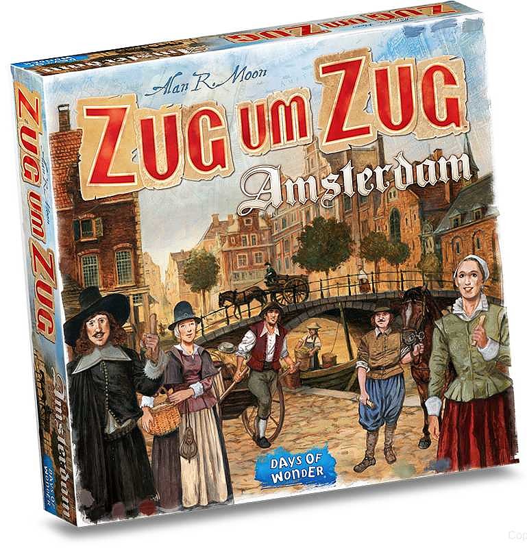 Zug um Zug - Amsterdam Cover