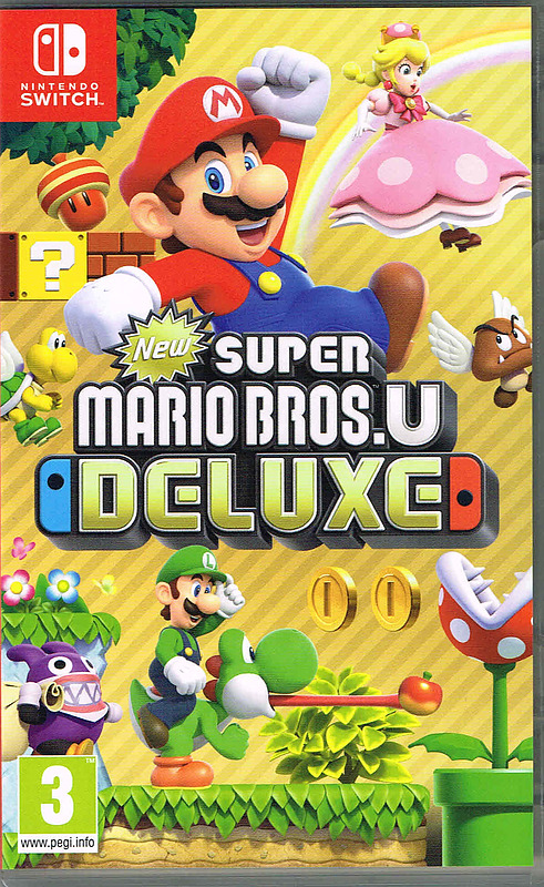 New Super Mario Bros. U Deluxe (AT-PEGI) Cover