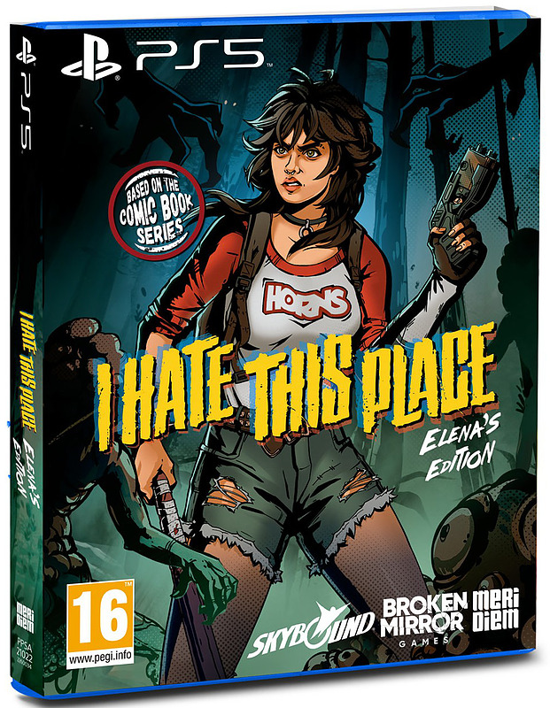 I Hate This Place Elena's Edition (PEGI) Cover