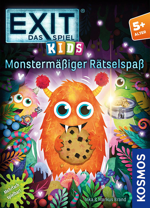 EXIT - Das Spiel Kids: Monstermäßiger Rätselspaß Cover