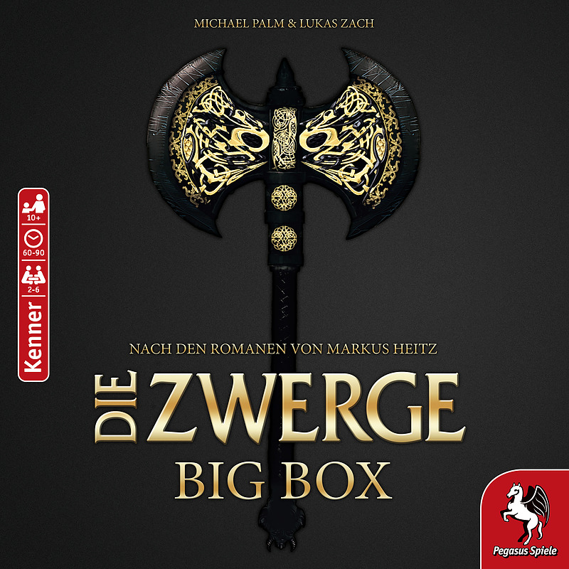 Die Zwerge Big Box für 2-6 Spieler, Spieldauer ca. 60-90 Minuten Cover