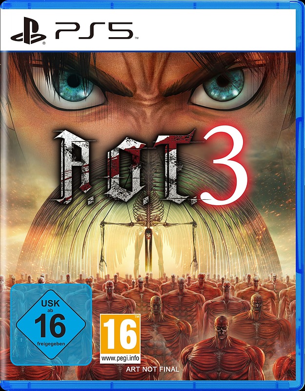 Attack on Titan 3 Cover