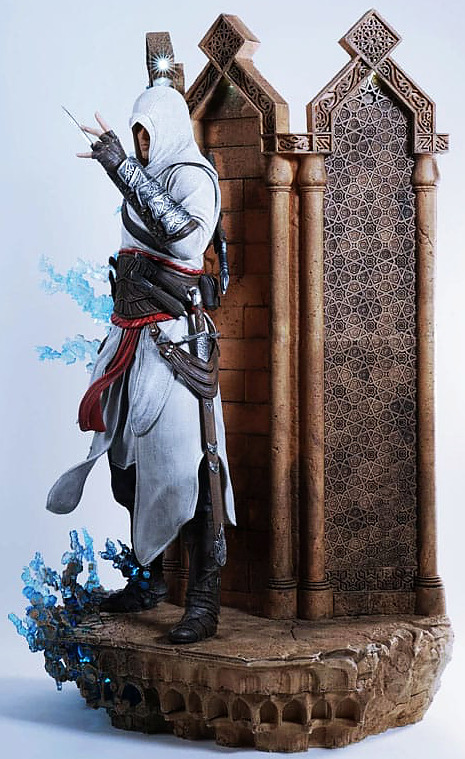 Assassin´s Creed Statue 1/4 Animus Altair High-End Rueckseite
