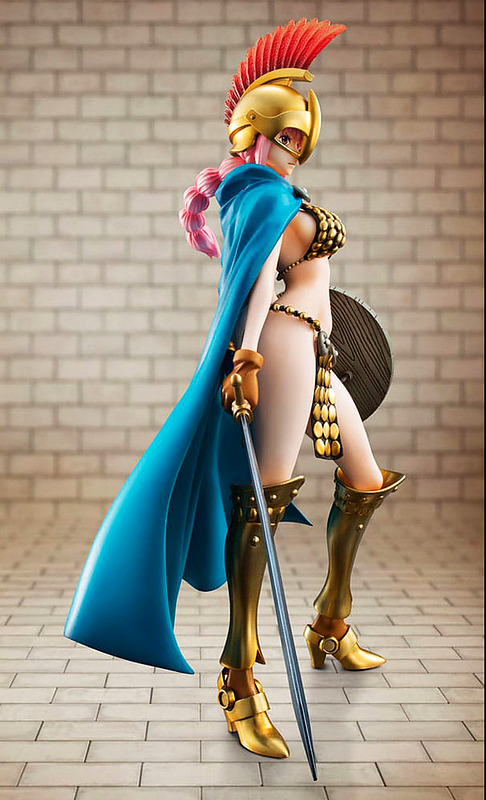 One Piece PVC Statue Gladiator Rebecca Rueckseite