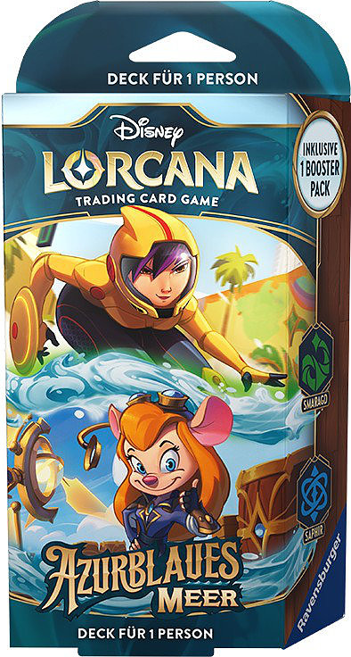 Lorcana Kapitel 6 Starter Deck Smaragd & Saphir Cover