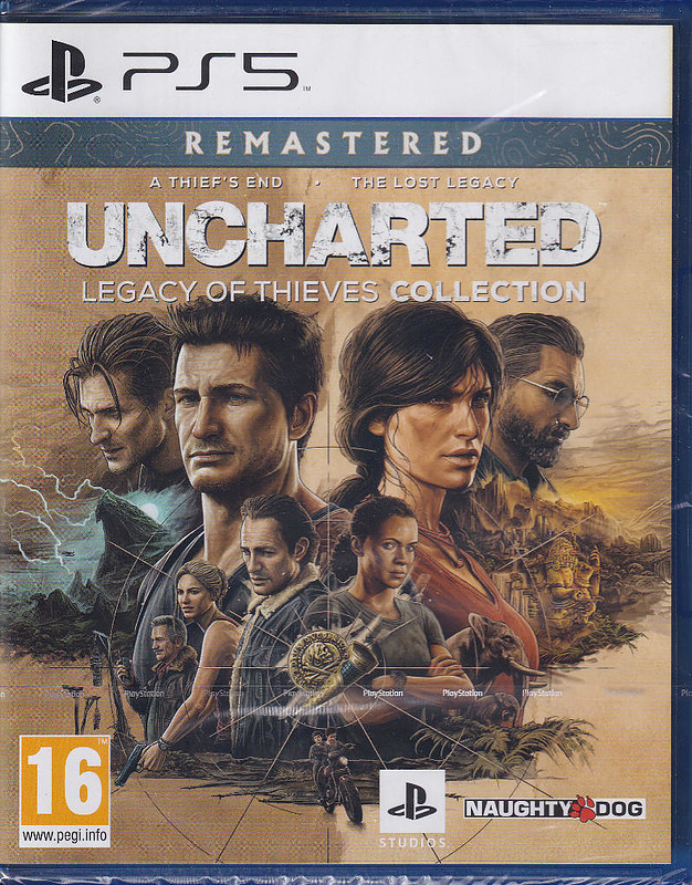 Uncharted: Legacy of Thieves Collection (AT-PEGI) Cover