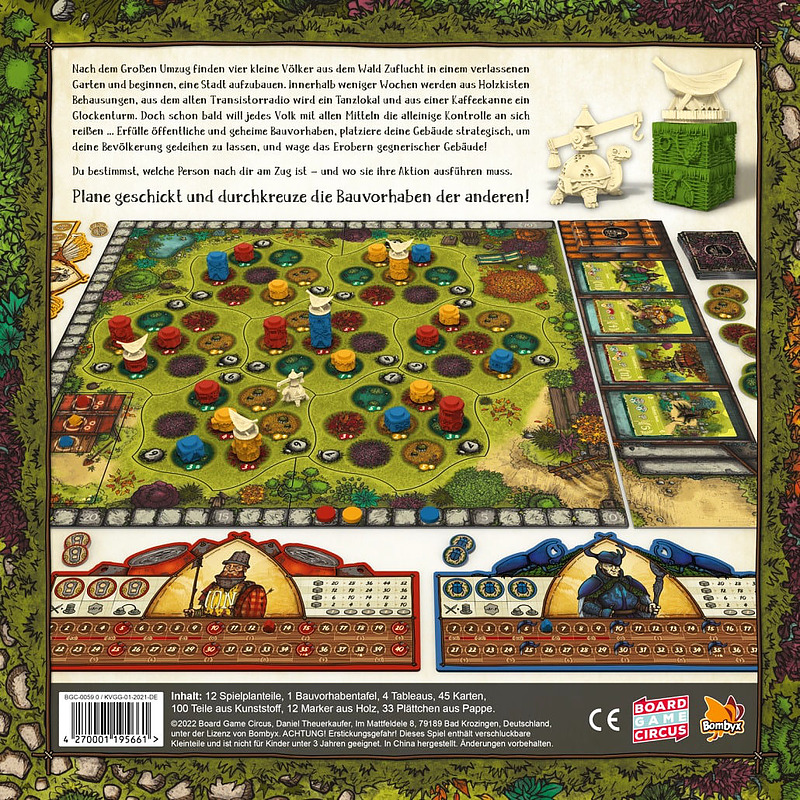 Kleine Völker, großer Garten Rueckseite