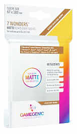 Gamegenic - Matte 7 Wonders Sleeves 80 67x103 mm Cover
