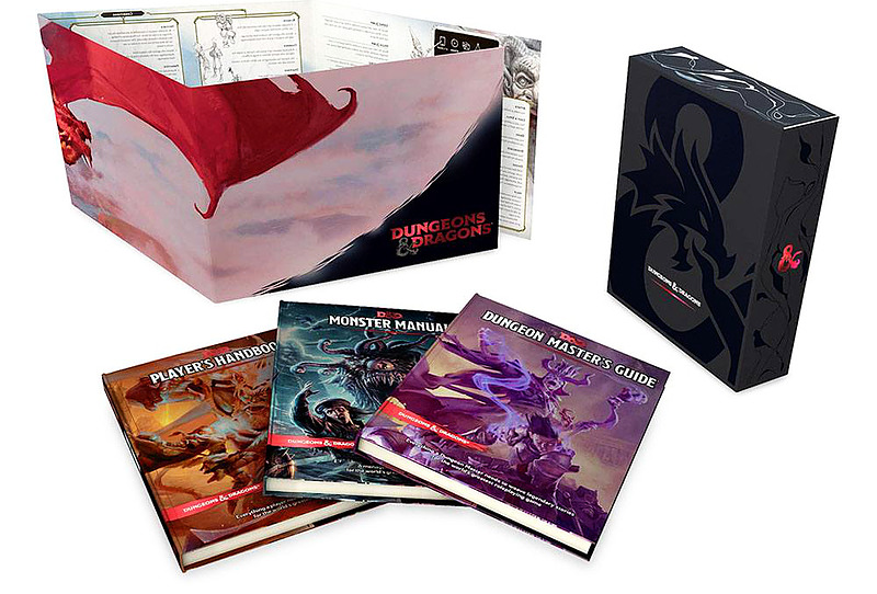 D&D Core Rulebooks Gift Set Rueckseite