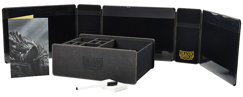 Dragon Shield: Game Master Companion - Iron Grey Rueckseite