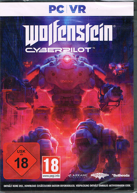 Wolfenstein: Cyberpilot Cover
