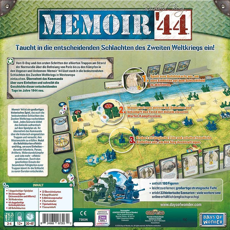 Memoir '44 Rueckseite