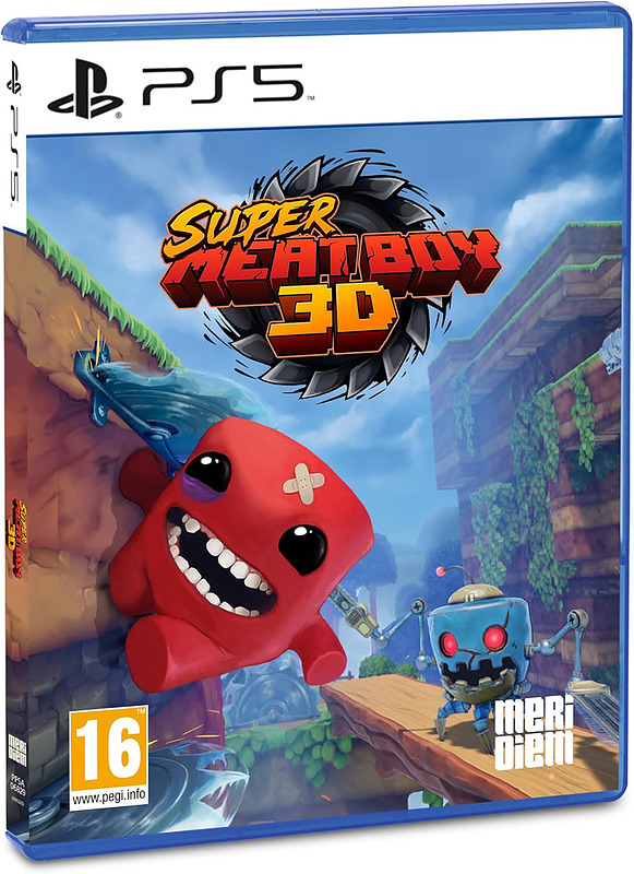 Super Meat Boy 3D (PEGI) Cover