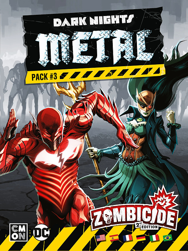 Zombicide 2. - Batman Dark Nights Metal Pack#3 Cover