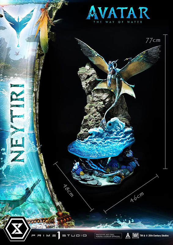 Avatar Way of Water Statue Neytiri Cover
