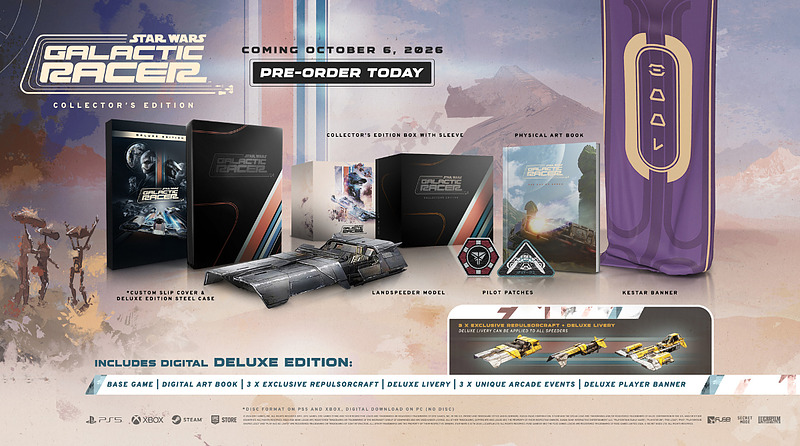 Star Wars: Galactic Racer Collectors Edition Cover