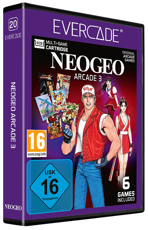 Blaze Evercade Neogeo Arcade 3 Cover
