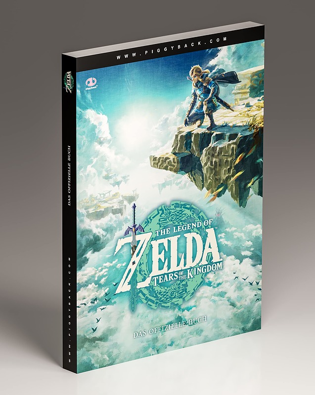 Zelda: Tears of the Kingdom Lösungsbuch Softcover Cover