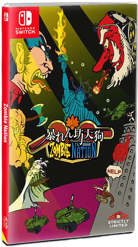 Abarenbo Tengu & Zombie Nation (PEGI) Cover