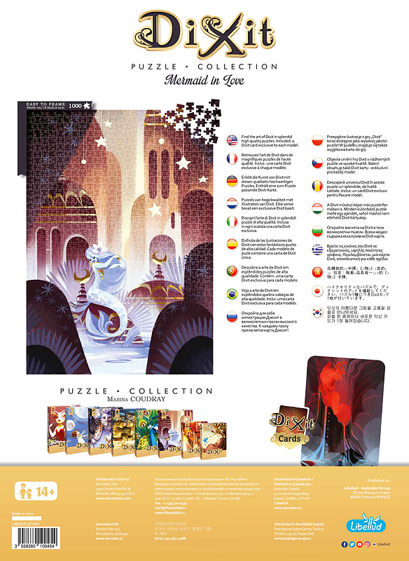 Dixit Puzzle-Collection: Mermaid in Love Rueckseite