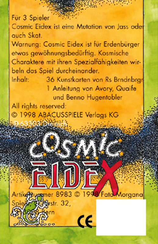 Cosmic Eidex Rueckseite
