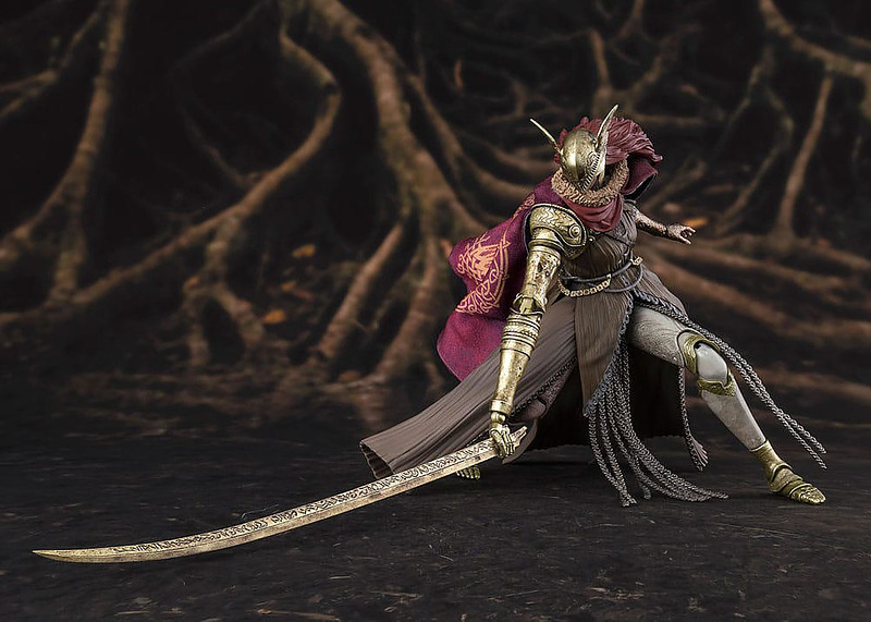 Elden Ring Figuarts Actionfigur Malenia Rueckseite