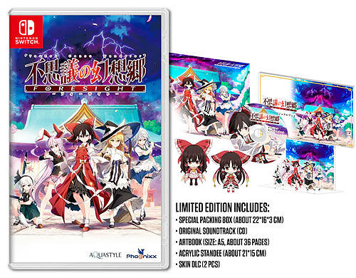 Touhou Genso Wanderer - Foresight LE (ASIA) Cover