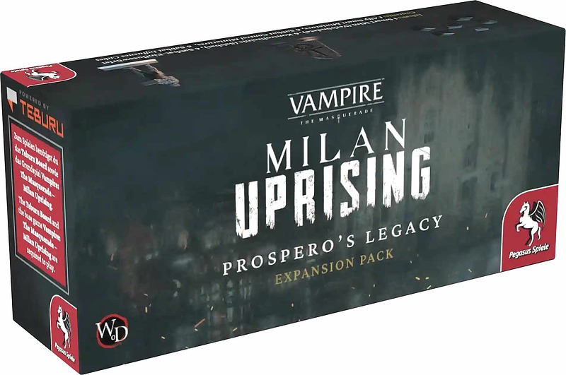 Teburu: Milan Uprising - Prosperos Legacy Cover