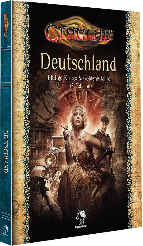 Cthulhu: Deutschland - Blutige Kriege & Gol. Jahre Cover