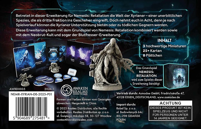 Nemesis: Retaliation - Xyrianer Rueckseite