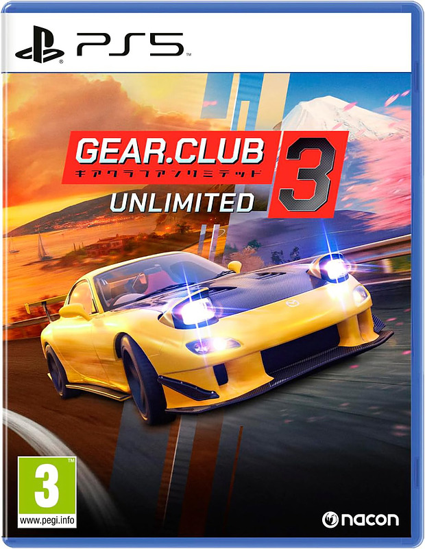 Gear Club Unlimited 3 (PEGI) Cover