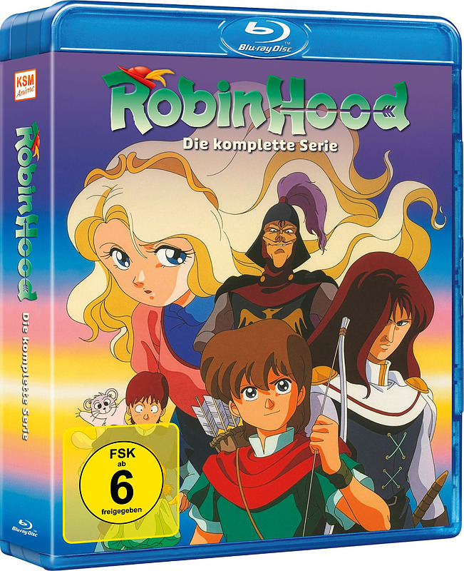 Robin Hood - Die komplette Serie (inkl. Film) Cover