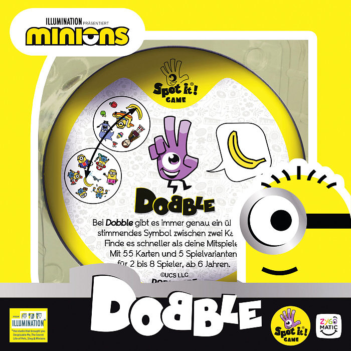 Dobble Minions Rueckseite